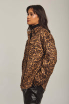 داليدرس قميص ثقيل نسائي بطبعة تايجر فهد