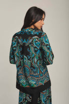 داليدرس بلوزة نسائية مزخرفة متعدد الألوان