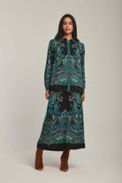 داليدرس بلوزة نسائية مزخرفة متعدد الألوان