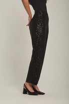 داليدرس بنطال نسائي بترتر أسود