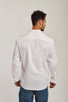 داليدرس قميص رجالي سادة ابيض