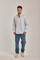 داليدرس قميص رجالي سادة ابيض