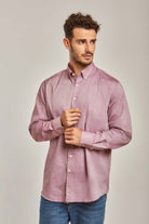 داليدرس قميص رجالي سادة ابيض