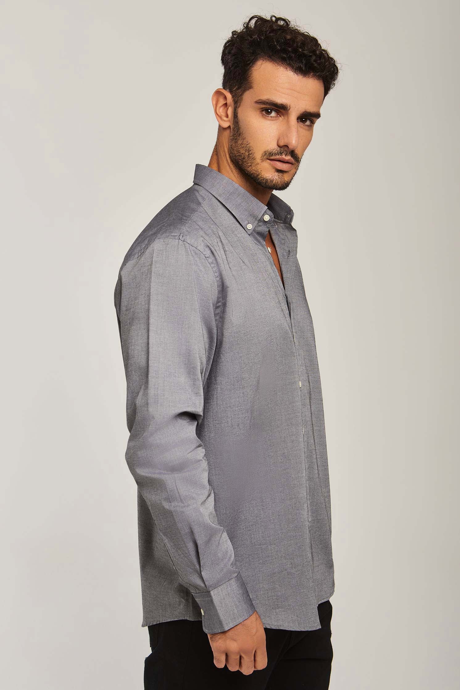 داليدرس قميص رجالي سادة ابيض