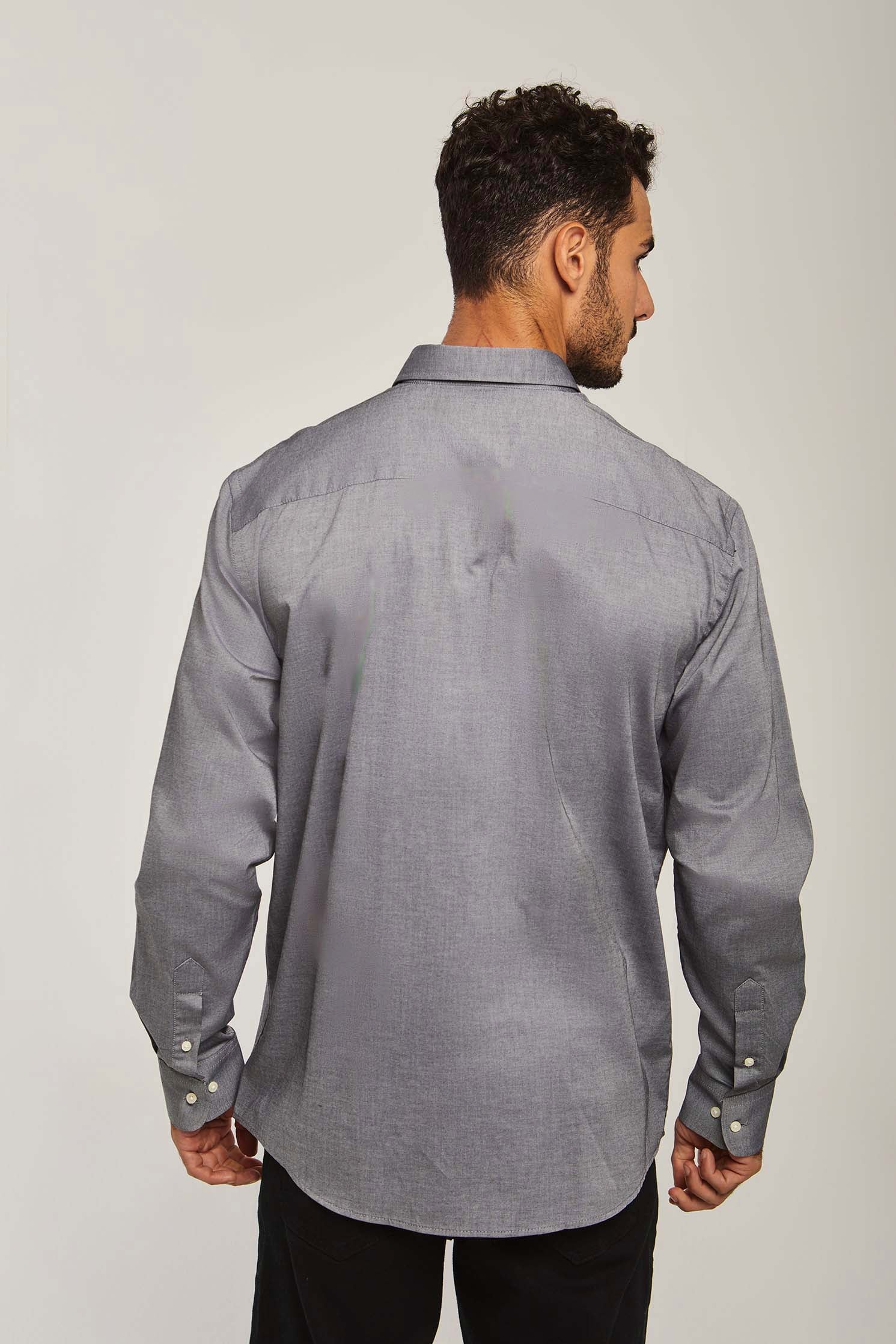 داليدرس قميص رجالي سادة ابيض