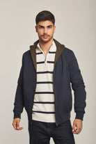 داليدرس جاكت رجالي سادة بسوسته وجيوب من الجنب