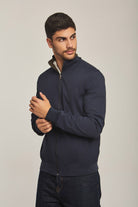 داليدرس جاكت رجالي سادة بسوسته وجيوب من الجنب