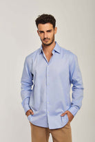 داليدرس قميص رجالي سادة أبيض