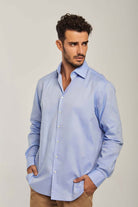 داليدرس قميص رجالي سادة أبيض