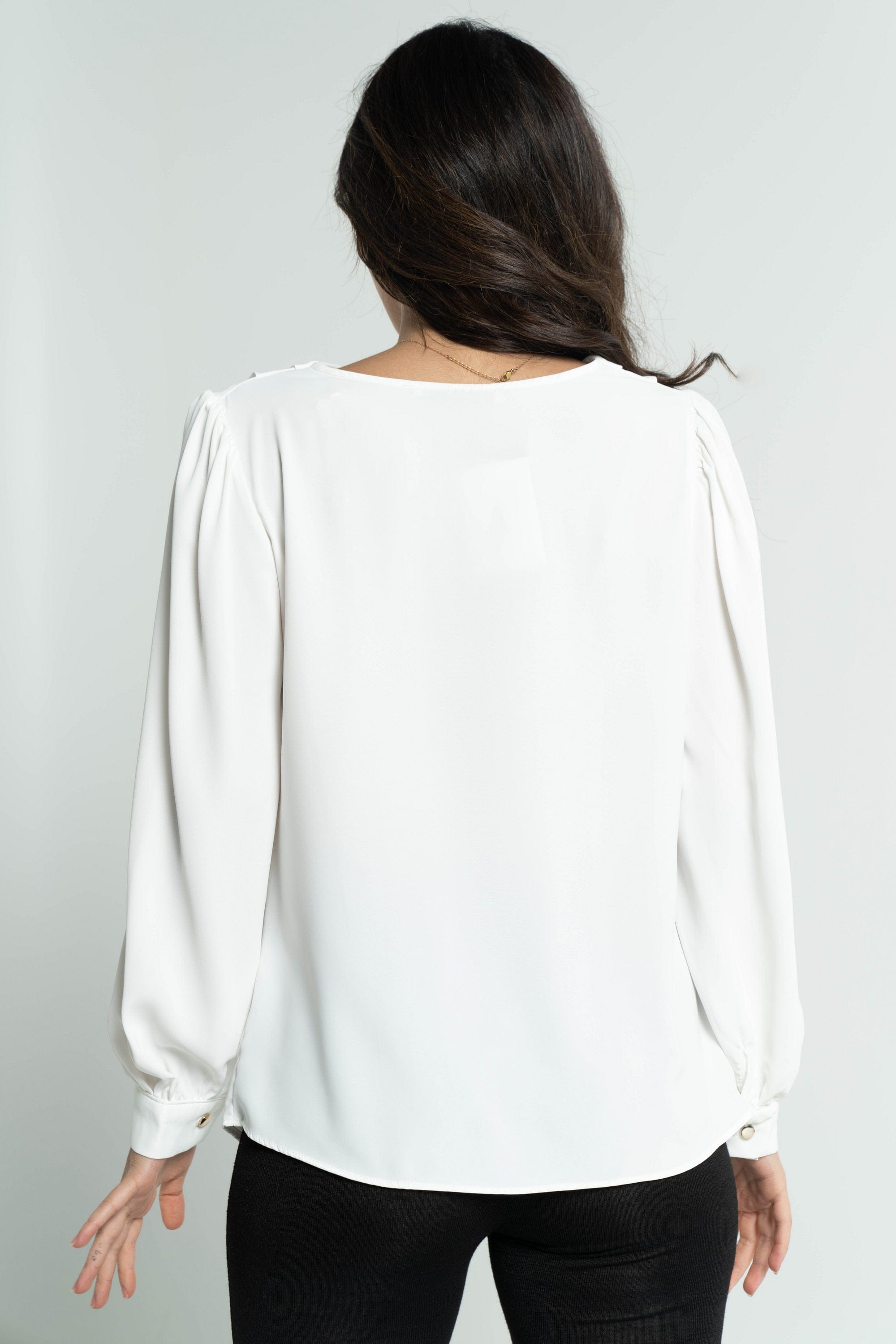 داليدرس تسوقي بلوزة نسائي سادة كم طويل اونلاين في السعودية