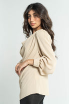 داليدرس تسوقي بلوزة نسائي سادة كم طويل اونلاين في السعودية