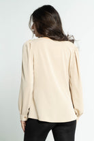 داليدرس تسوقي بلوزة نسائي سادة كم طويل اونلاين في السعودية