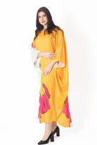 ديامانتين غندورة ملونة 3/4 كم نسائي برتقالي