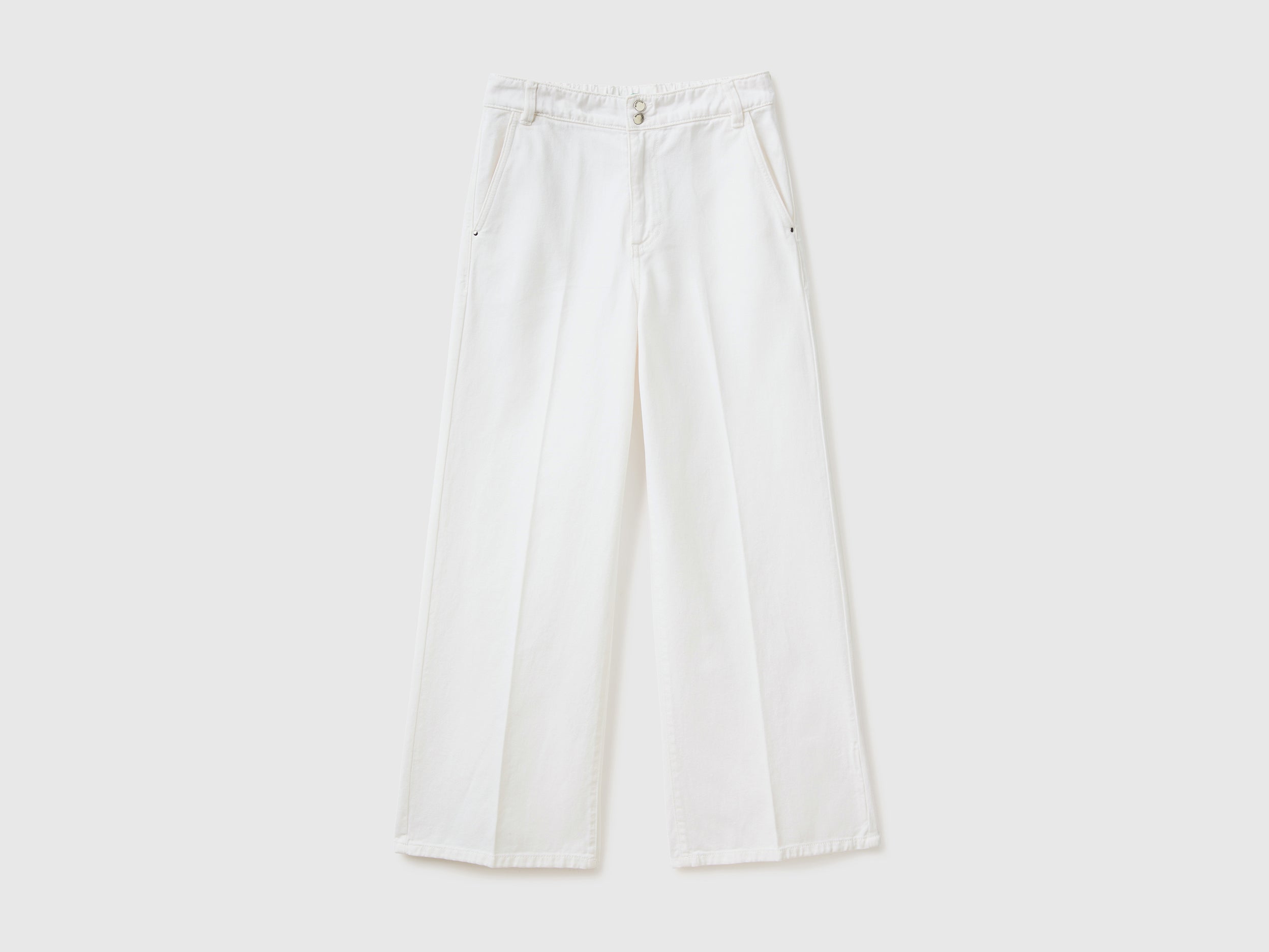 يونايتد كولورز اوف بينيتون بنطال بخصر عالي وأرجل واسعة