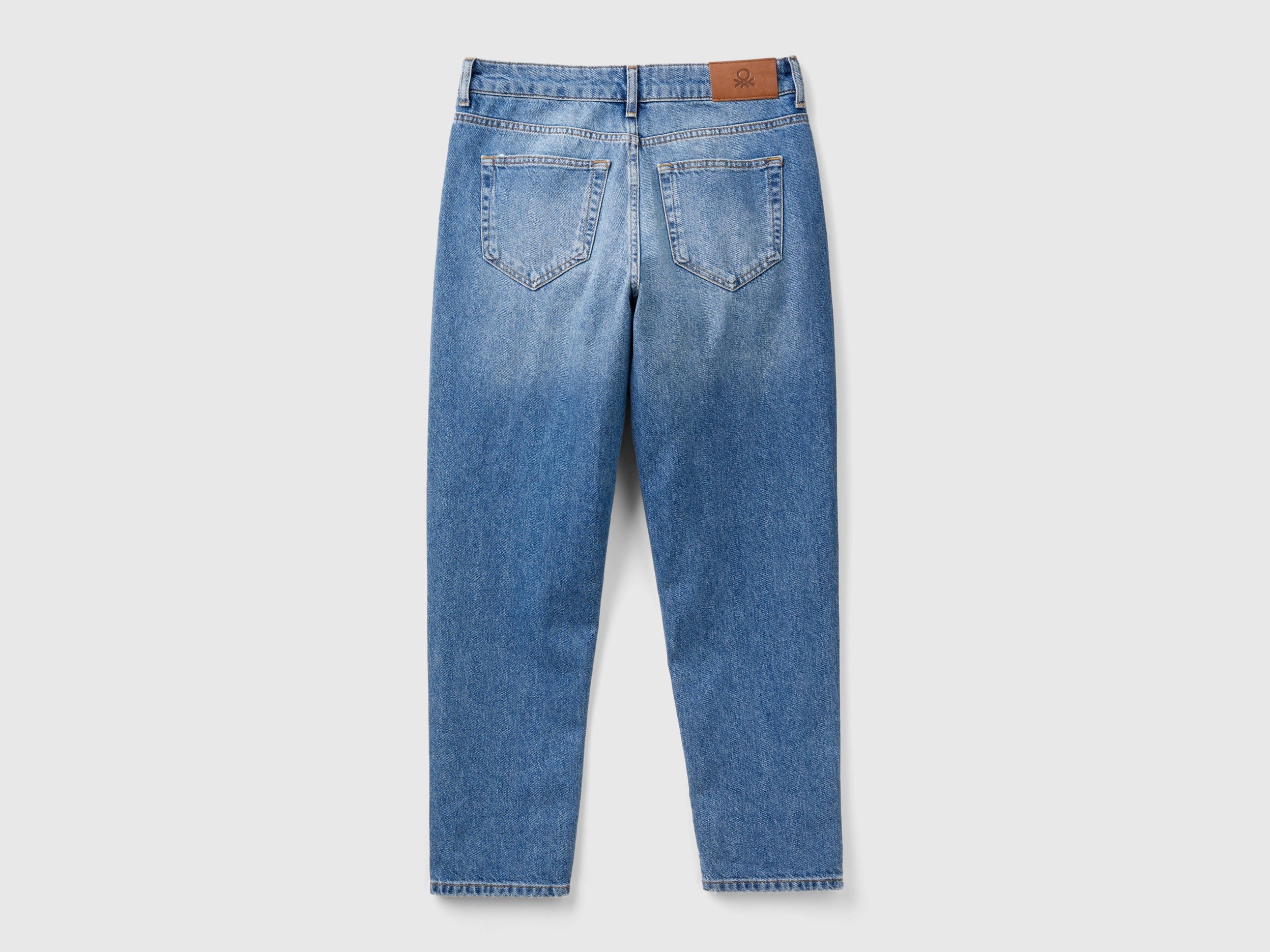 يونايتد كولورز اوف بينيتون بنطلون جينز نسائي طويل بخمسة جيوب