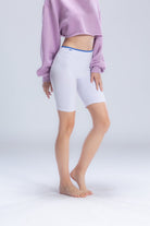 كارينا شورت ليجن رياضي قطن بحواف ملونة