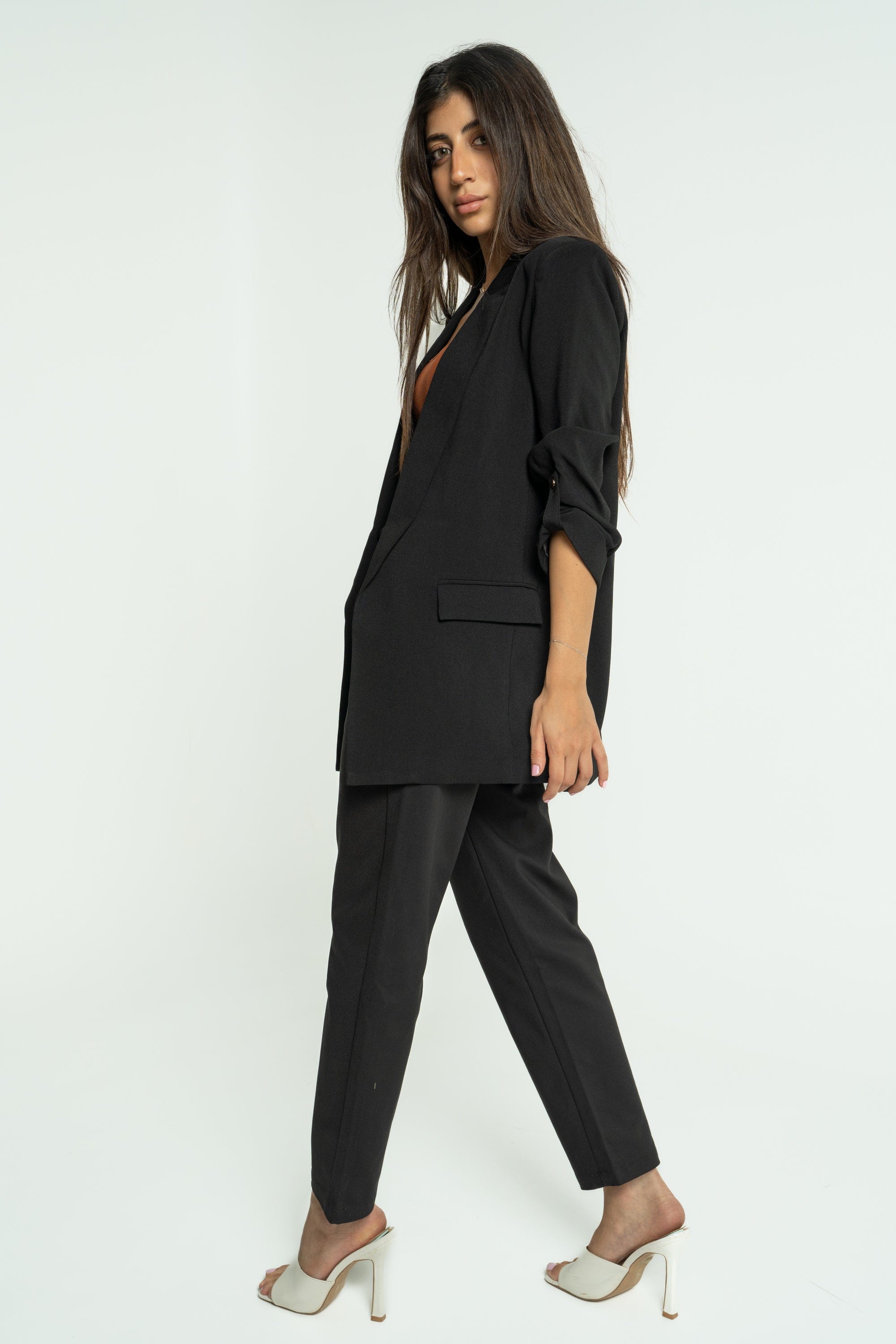 ميكا بنطلون نسائي رسمي سادة