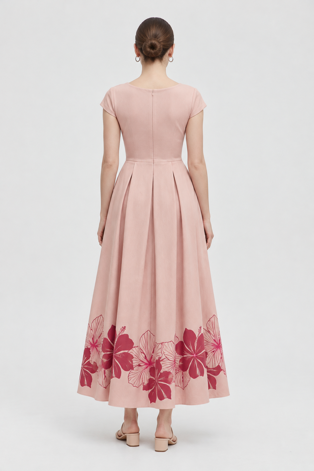GL126 peach back - model alice