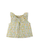 جينجرسنابس طقم شورت بيبي بنات مزين بورود