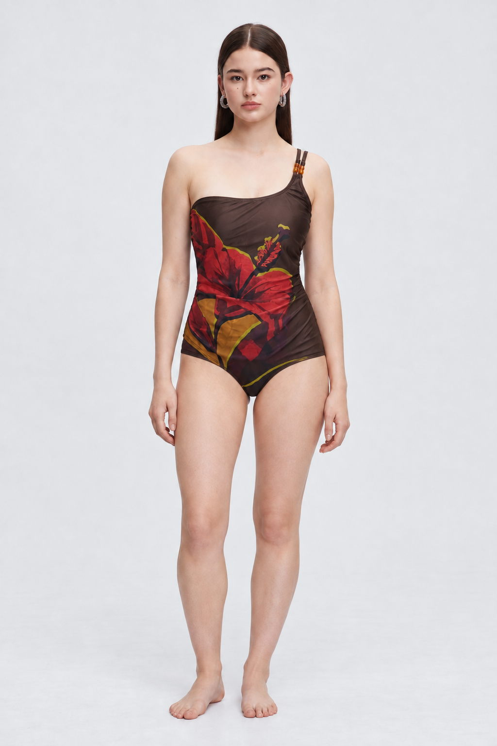 IYE719S262BL brown full front - model Daria S