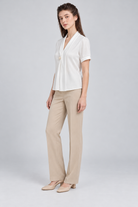 LIV0219 white blouse side pose