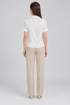 LIV0219 white blouse back view