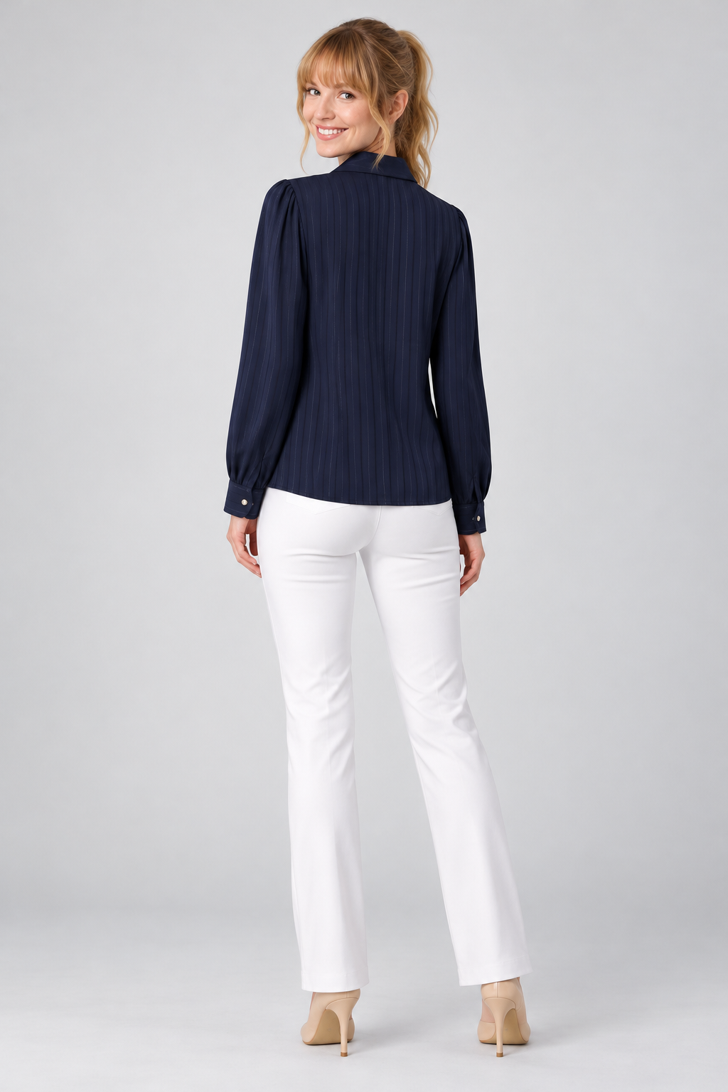 LIV0226AGI navy back view on Alisa