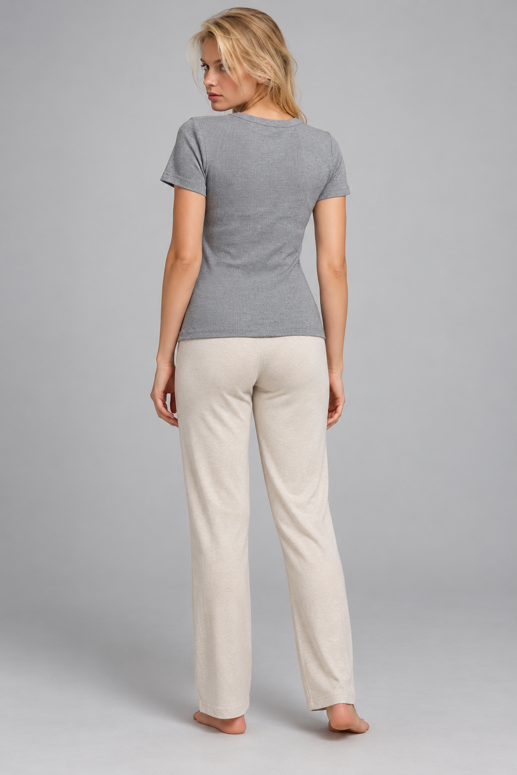 back view on Sasa - LIV0337AGI gray