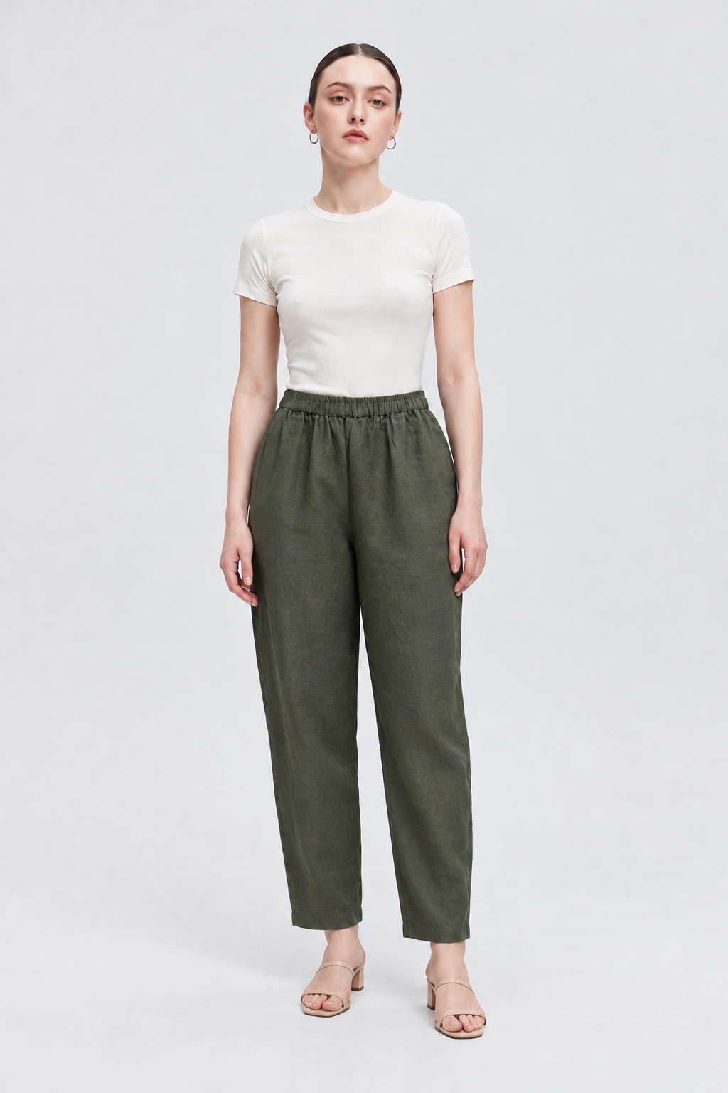 LV0900S262ZI green full front - model alice