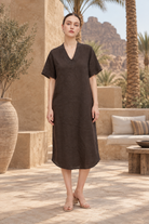 LV0901S262ZI brown lifestyle - model alice