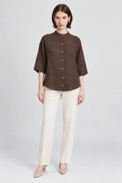 LV0903S262ZI brown full front - model Maria