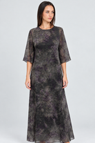 LV0946S261TO purple-gray garment detail on Liza