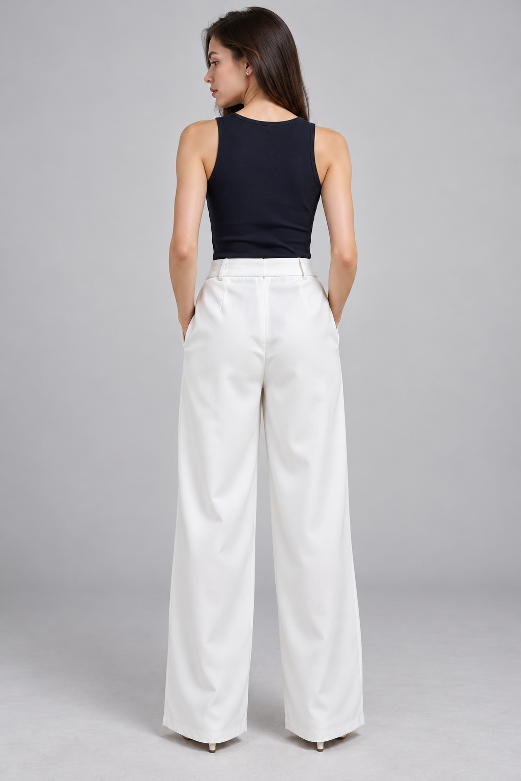 Back view on Andrea - LV1015S263AN White