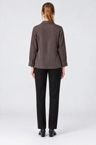 LV1110 brown shirt back view