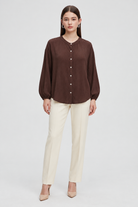 LV1165S262ZI brown full front - model Daria S