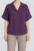 LV1334S263WN purple garment front - model Maria