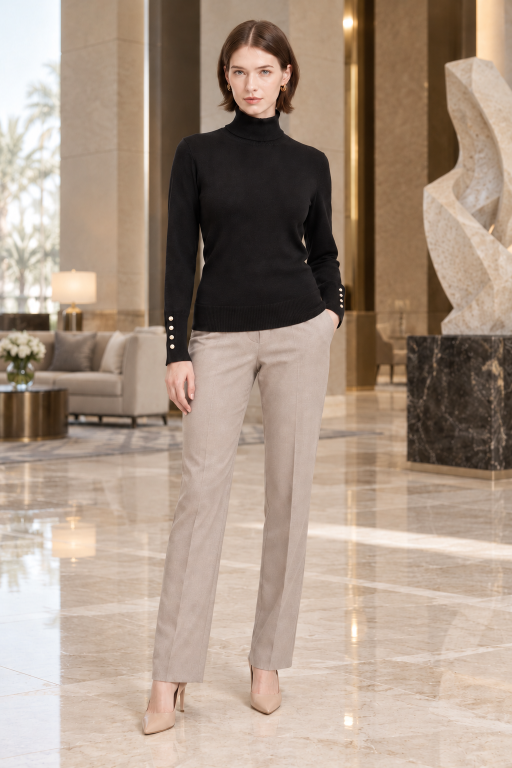 MA0761W264CDY black Maria lifestyle