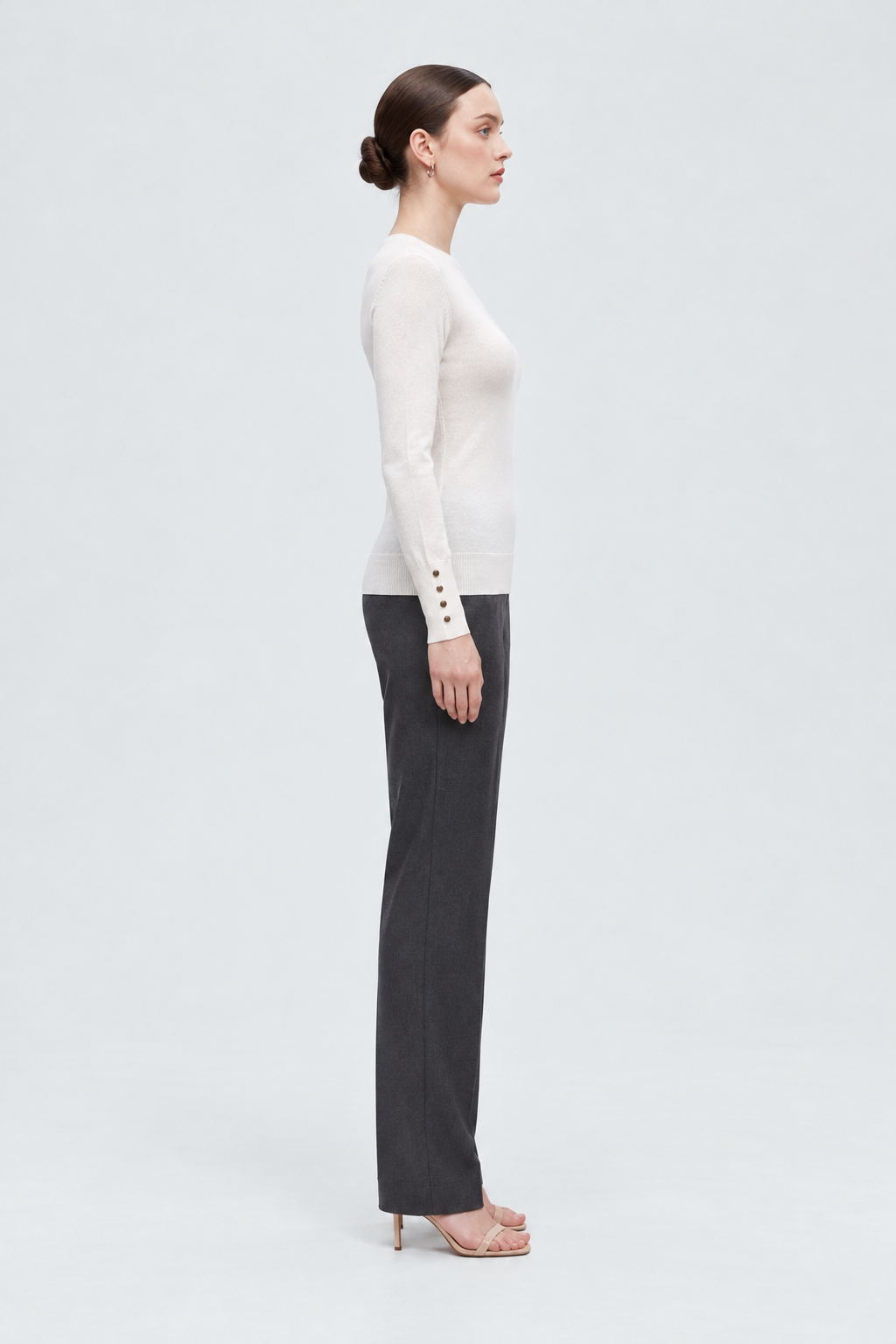 MA0762W264CDY off_white long sleeve top on Alice - side