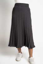 ميكا تنورة ميدي هاي ويست سادة نسائى