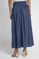 ميكا تنورة طويلة مطاطية من أعلى واسعة من أسفل نسائي