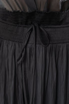 ميكا تنورة طويلة مطاطية من أعلى واسعة من أسفل نسائي