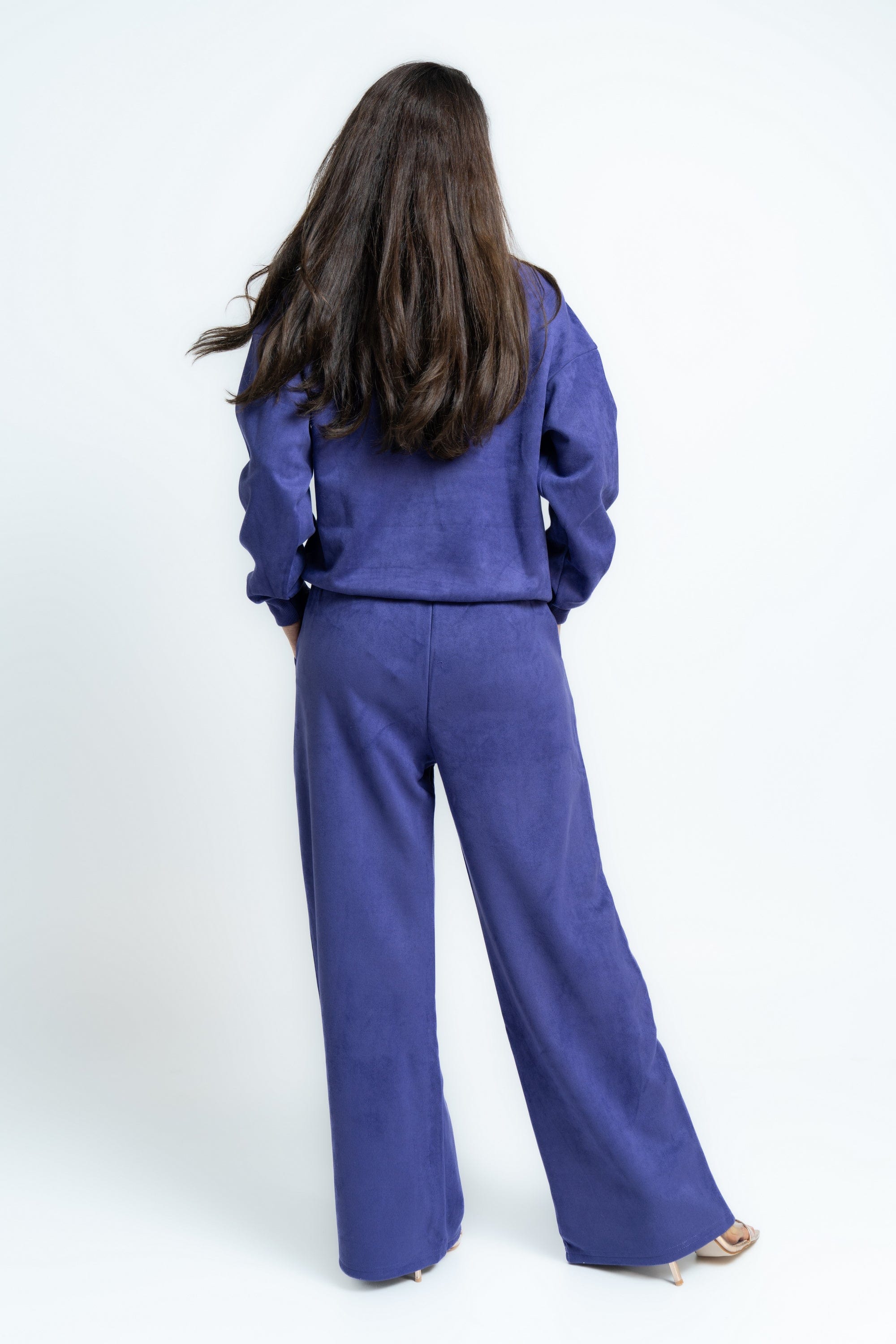 ميكا بنطلون بطباعة وبرباط على الخصر