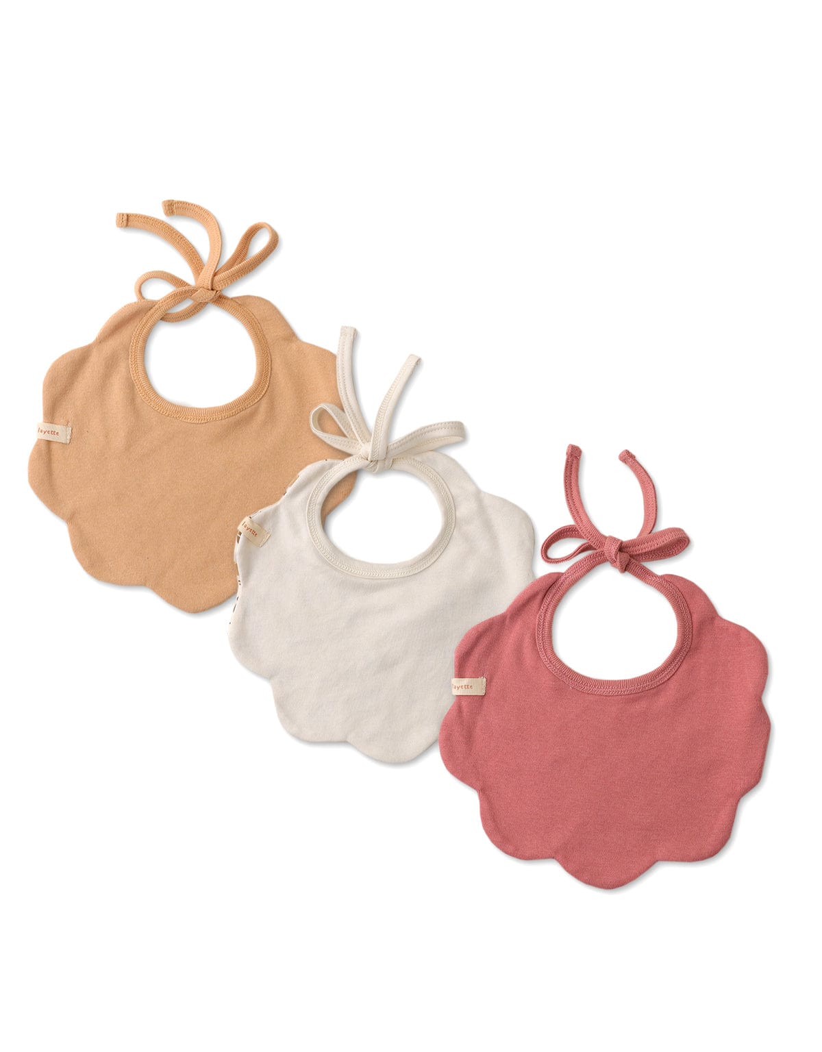 جينجرسنابس مريلة بناتي رضع مضلعة سادة متعدد الألوان