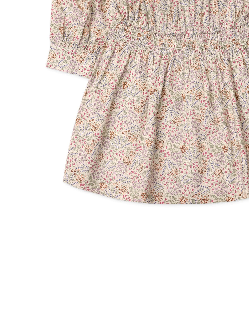 جينجرسنابس فستان بناتي مشجر بخصر مطاطي متعدد الألوان