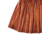 جينجرسنابس جيبة بناتي مضلعة سادة معدني