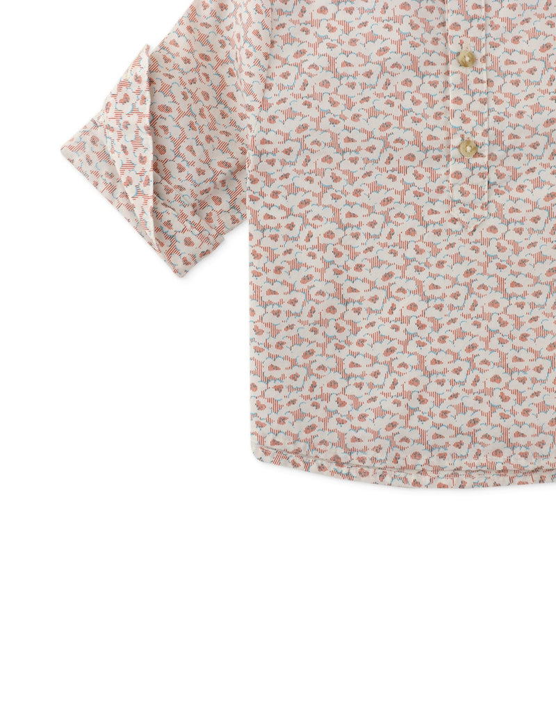 جينجرسنابس قميص بيبي ولادي بأزرار أمامية كم طويل متعدد الألوان