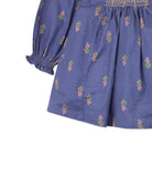 جينجرسنابس فستان بناتي رضع بازرار في محيط الصدر مع نقشة متعدد الألوان