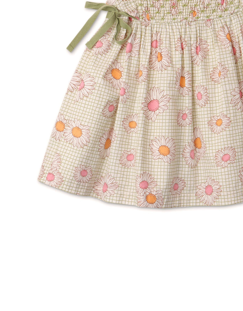 جينجرسنابس فستان بيبي بناتي مورد حمالات بفيونكات متعدد الألوان