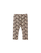 جينجرسنابس بنطلون ليقنز مورد بفيونكة أمامية بناتي رضع متعدد الألوان