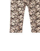 جينجرسنابس بنطلون ليقنز مورد بفيونكة أمامية بناتي رضع متعدد الألوان